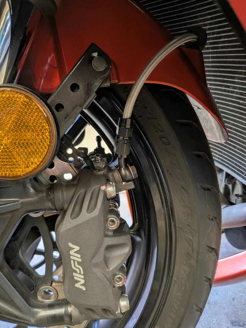 キャリパー装着